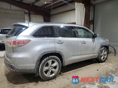 Trzecie zdjęcie samochodu z tyłu: 2014 TOYOTA HIGHLANDER LIMITED VIN:5TDDKRFH6ES069146 - miniatura