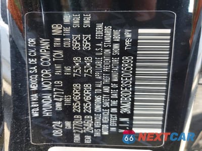 Zdjęcie 12 z 12 samochodu: 2025 HYUNDAI TUCSON SEL VIN:3KMJB3DE3SE005898 - miniatura