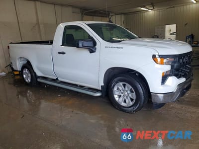 Czwarte zdjęcie samochodu z boku: 2024 CHEVROLET SILVERADO C1500 VIN:3GCNAAED4RG282463 - miniatura