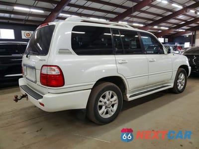 Trzecie zdjęcie samochodu z tyłu: 2004 LEXUS LX 470 BASE VIN:JTJHT00W343543665 - miniatura