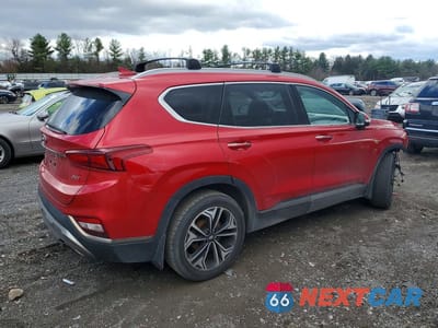 Trzecie zdjęcie samochodu z tyłu: 2020 HYUNDAI SANTA FE LIMITED 2.0T VIN:5NMS53AA5LH274303 - miniatura