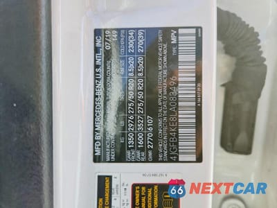 Zdjęcie 12 z 12 samochodu: 2020 MERCEDES-BENZ GLE 350 4MATIC VIN:4JGFB4KE8LA083496 - miniatura