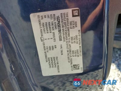 Zdjęcie 12 z 12 samochodu: 2011 CHEVROLET SILVERADO K1500 LT VIN:1GCPKSE37BF216306 - miniatura