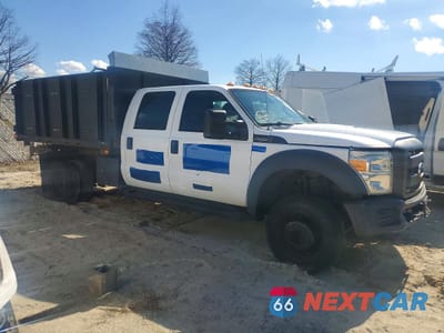 Czwarte zdjęcie samochodu z boku: 2016 FORD F450 SUPER DUTY FLATBED TRUCK VIN:1FD0W4GY2GEB35779 - miniatura