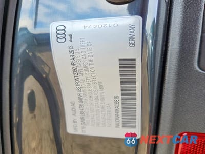 Zdjęcie 12 z 12 samochodu: 2019 AUDI A4 PREMIUM VIN:WAUDNAF40KA039815 - miniatura