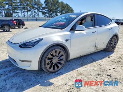 2020 TESLA MODEL Y 5YJYGDEF3LF019859 - główne zdjęcie licytacji z USA - miniatura