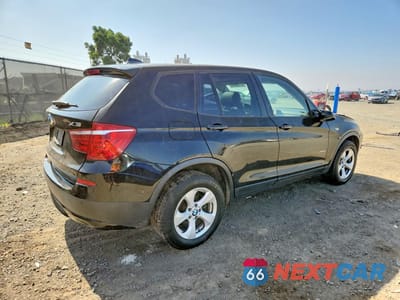 Trzecie zdjęcie samochodu z tyłu: 2012 BMW X3 XDRIVE28I VIN:5UXWX5C55CL723810 - miniatura