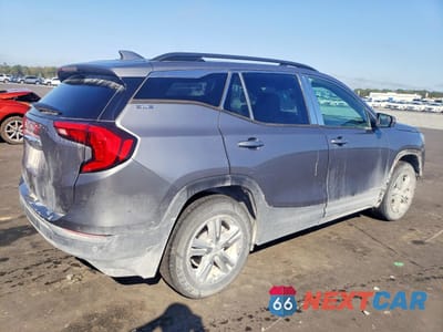 Trzecie zdjęcie samochodu z tyłu: 2018 GMC TERRAIN SLE VIN:3GKALMEV9JL292361 - miniatura