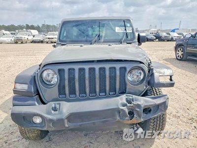 Piąte zdjęcie samochodu w środku: 2021 JEEP WRANGLER UNLIMITED SPORT VIN:1C4HJXDN7MW587105 - miniatura