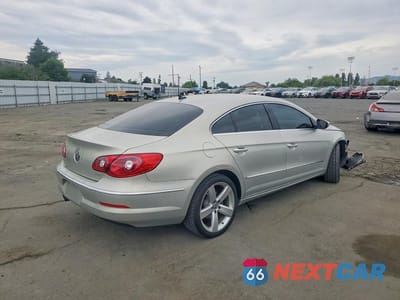Trzecie zdjęcie samochodu z tyłu: 2012 VOLKSWAGEN CC LUXURY VIN:WVWHP7AN6CE508207 - miniatura