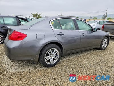 Trzecie zdjęcie samochodu z tyłu: 2011 INFINITI G37 SEDAN X VIN:JN1CV6AR5BM401217 - miniatura