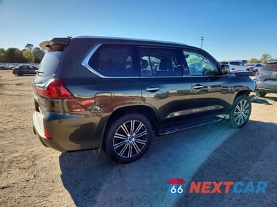 Trzecie zdjęcie samochodu z tyłu: 2021 LEXUS LX 570 THREE-ROW VIN:JTJDY7AX0M4335351 - miniatura