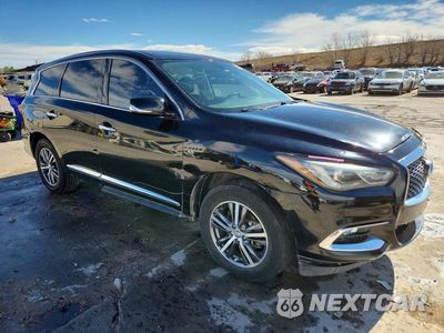 Czwarte zdjęcie samochodu z boku: 2018 INFINITI QX60 BASE VIN:5N1DL0MM4JC522826 - miniatura