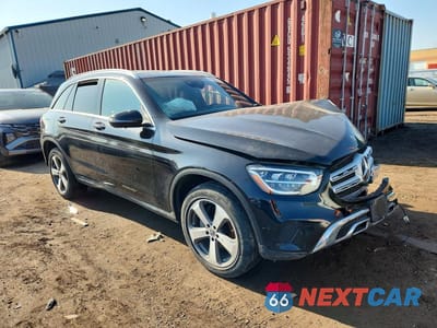 Czwarte zdjęcie samochodu z boku: 2020 MERCEDES-BENZ GLC 300 4MATIC VIN:W1N0G8EB5LV232484 - miniatura