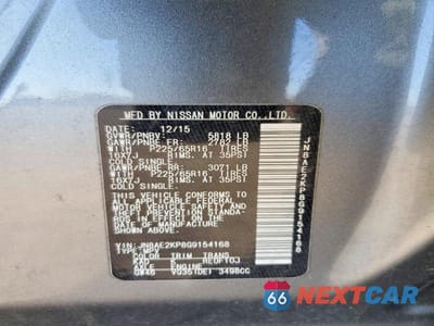 Zdjęcie 13 z 13 samochodu: 2016 NISSAN QUEST 3.5 SV VIN:JN8AE2KP8G9154168 - miniatura