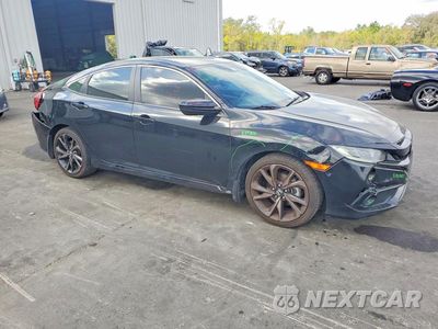 Czwarte zdjęcie samochodu z boku: 2019 HONDA CIVIC SPORT VIN:19XFC2F82KE037992 - miniatura