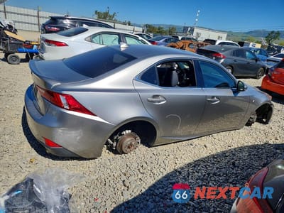 Trzecie zdjęcie samochodu z tyłu: 2015 LEXUS IS 250 BASE VIN:JTHBF1D26F5053238 - miniatura
