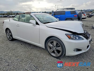 Czwarte zdjęcie samochodu z boku: 2011 LEXUS IS 250C BASE VIN:JTHFF2C21B2521039 - miniatura
