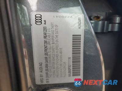 Zdjęcie 13 z 13 samochodu: 2016 AUDI A3 PREMIUM VIN:WAUB8GFF3G1111116 - miniatura