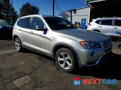 Czwarte zdjęcie samochodu z boku: 2012 BMW X3 XDRIVE28I VIN:5UXWX5C55CL722947 - miniatura