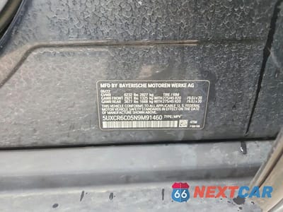 Zdjęcie 13 z 13 samochodu: 2022 BMW X5 XDRIVE40I VIN:5UXCR6C05N9M91460 - miniatura