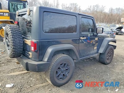 Trzecie zdjęcie samochodu z tyłu: 2016 JEEP WRANGLER SPORT VIN:1C4AJWAG5GL120174 - miniatura