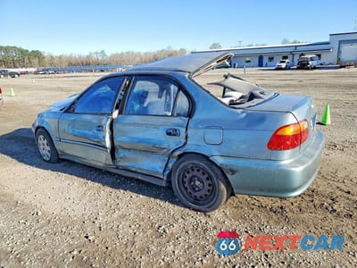Drugie zdjęcie samochodu z przodu: 2000 HONDA CIVIC BASE VIN:2HGEJ6610YH559983 - miniatura