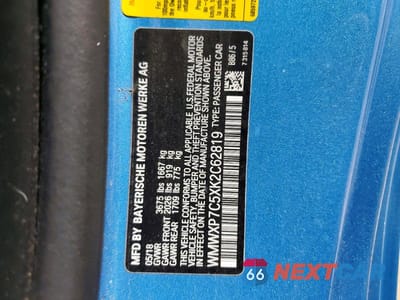 Zdjęcie 13 z 13 samochodu: 2019 MINI COOPER S VIN:WMWXP7C5XK2C62819 - miniatura