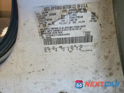 Zdjęcie 13 z 13 samochodu: 1999 FORD F250 SUPER DUTY VIN:1FTNW21F4XEE26483 - miniatura