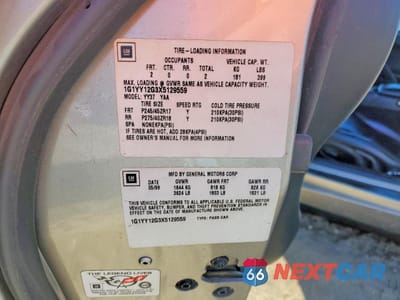 Zdjęcie 12 z 12 samochodu: 1999 CHEV CORVETTE VIN:1G1YY12G3X5129559 - miniatura