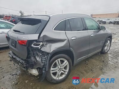 Trzecie zdjęcie samochodu z tyłu: 2021 MERCEDES-BENZ GLA 250 4MATIC VIN:W1N4N4HB9MJ222139 - miniatura