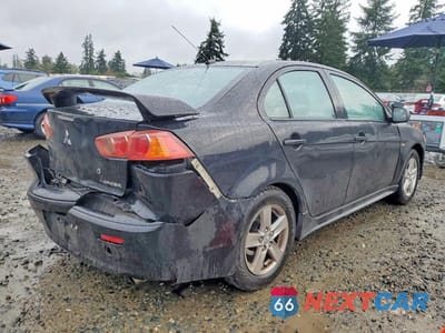 Trzecie zdjęcie samochodu z tyłu: 2009 MITSUBISHI LANCER ES VIN:JA3AU26U59U015905 - miniatura