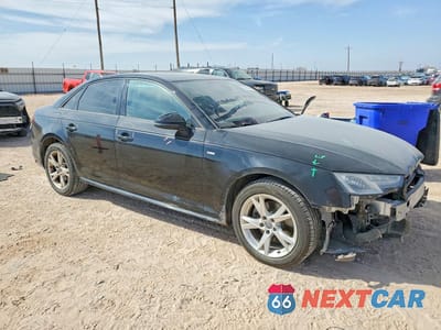 Czwarte zdjęcie samochodu z boku: 2018 AUDI A4 PREMIUM VIN:WAUKMAF47JA145686 - miniatura
