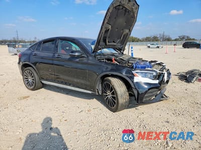 Czwarte zdjęcie samochodu z boku: 2020 MERCEDES-BENZ GLC COUPE 300 4MATIC VIN:WDC0J8EB4LF738580 - miniatura
