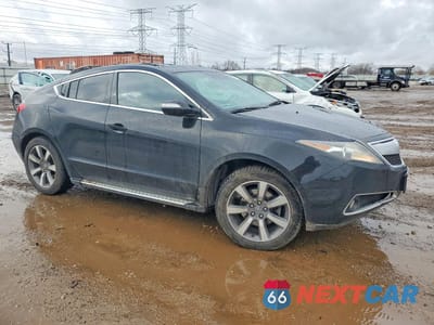 Czwarte zdjęcie samochodu z boku: 2013 ACURA ZDX VIN:2HNYB1H66DH500008 - miniatura