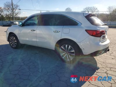 Drugie zdjęcie samochodu z przodu: 2014 ACURA MDX TECHNOLOGY VIN:5FRYD4H47EB047975 - miniatura