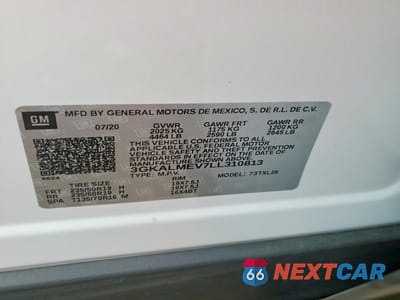 Zdjęcie 13 z 13 samochodu: 2020 GMC TERRAIN SLE VIN:3GKALMEV7LL310813 - miniatura