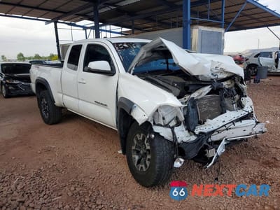 Czwarte zdjęcie samochodu z boku: 2021 TOYOTA TACOMA TRD OFF-ROAD VIN:3TYSZ5AN4MT046833 - miniatura