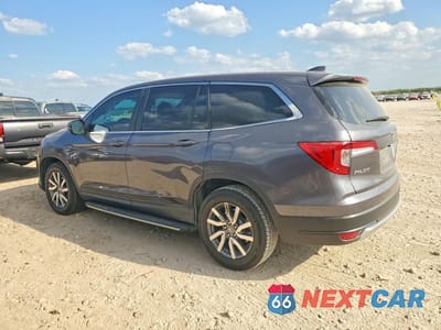 Drugie zdjęcie samochodu z przodu: 2019 HONDA PILOT EXL VIN:5FNYF5H59KB011355 - miniatura
