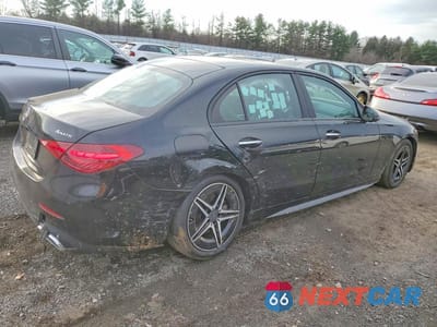 Trzecie zdjęcie samochodu z tyłu: 2023 MERCEDES-BENZ C 300 4MATIC VIN:W1KAF4HB3PR123271 - miniatura