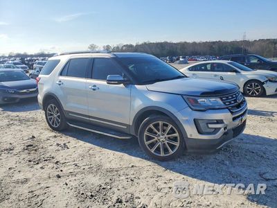 Czwarte zdjęcie samochodu z boku: 2017 FORD EXPLORER LIMITED VIN:1FM5K8FH9HGB51333 - miniatura