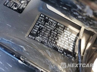 Zdjęcie 9 z 9 samochodu: 2025 KAWASAKI ZX1002 L VIN:JKBZXVL11SA018434 - miniatura