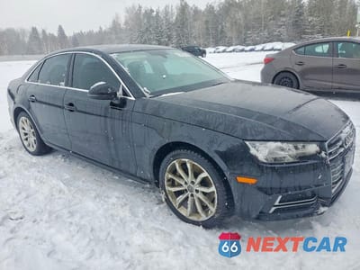 Czwarte zdjęcie samochodu z boku: 2018 AUDI A4 PROGRESSIV VIN:WAUBNAF44JA029021 - miniatura