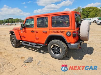Drugie zdjęcie samochodu z przodu: 2019 JEEP WRANGLER UNLIMITED RUBICON VIN:1C4HJXFN8KW685828 - miniatura