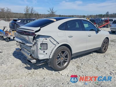 Trzecie zdjęcie samochodu z tyłu: 2024 PORSCHE CAYENNE COUPE VIN:WP1BA2AY2RDA50506 - miniatura