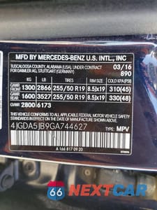 Zdjęcie 14 z 14 samochodu: 2016 MERCEDES-BENZ GLE 350 VIN:4JGDA5JB9GA744627 - miniatura