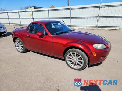Czwarte zdjęcie samochodu z boku: 2007 MAZDA MX-5 MIATA VIN:JM1NC26F370128568 - miniatura