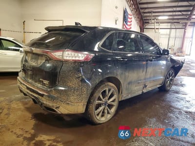 Trzecie zdjęcie samochodu z tyłu: 2016 FORD EDGE SPORT VIN:2FMPK4AP9GBC41247 - miniatura