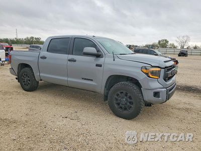 Czwarte zdjęcie samochodu z boku: 2017 TOYOTA TUNDRA TRD PRO VIN:5TFDY5F15HX644166 - miniatura