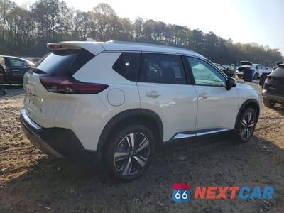 Trzecie zdjęcie samochodu z tyłu: 2022 NISSAN ROGUE SL VIN:5N1BT3CA6NC718546 - miniatura